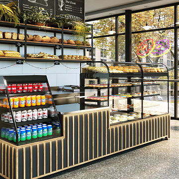 Кондитерские витрины KC70 CUBE 2